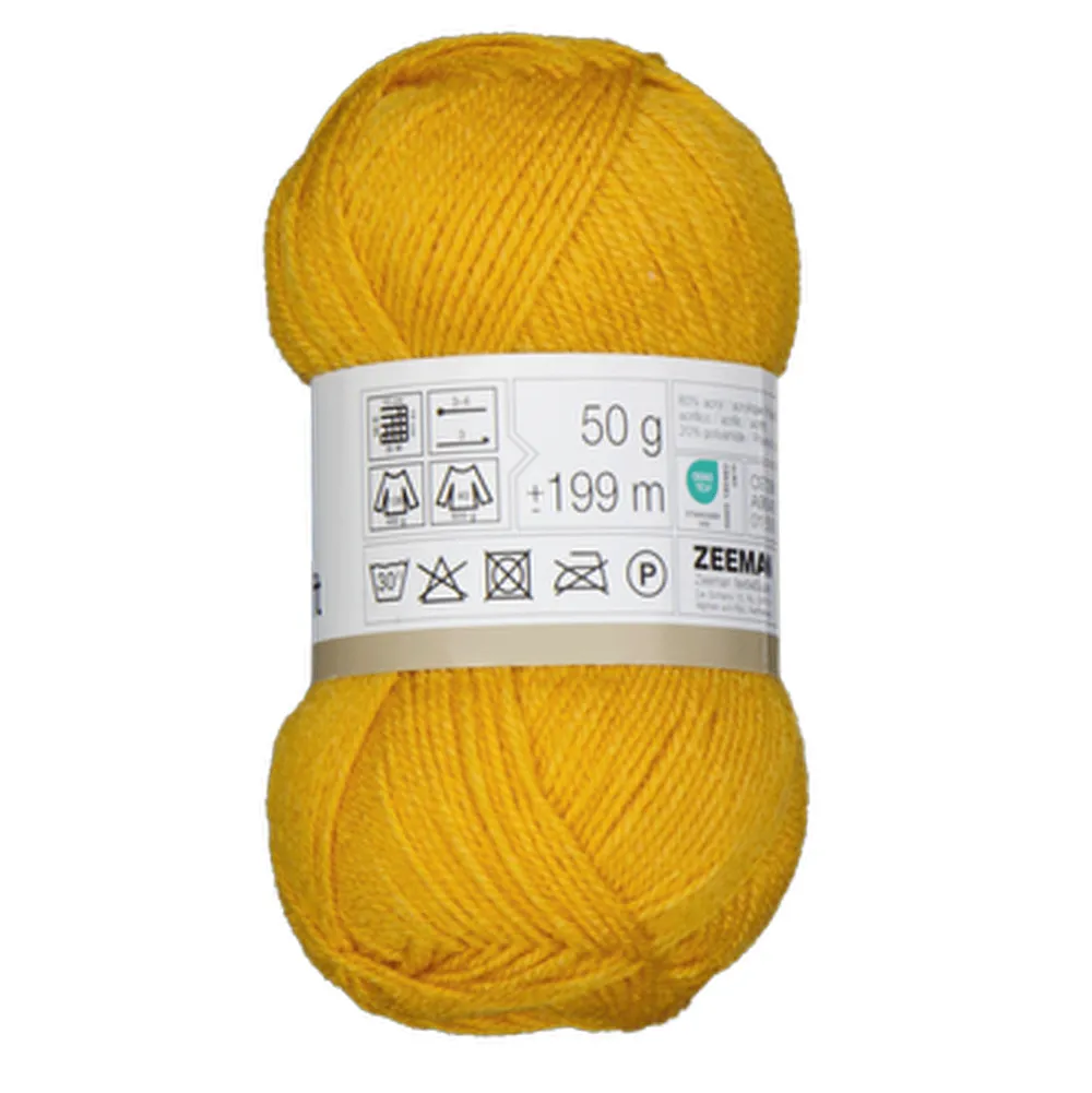Zeeman Hobby|Breigaren^Super soft Breigaren - Oranje